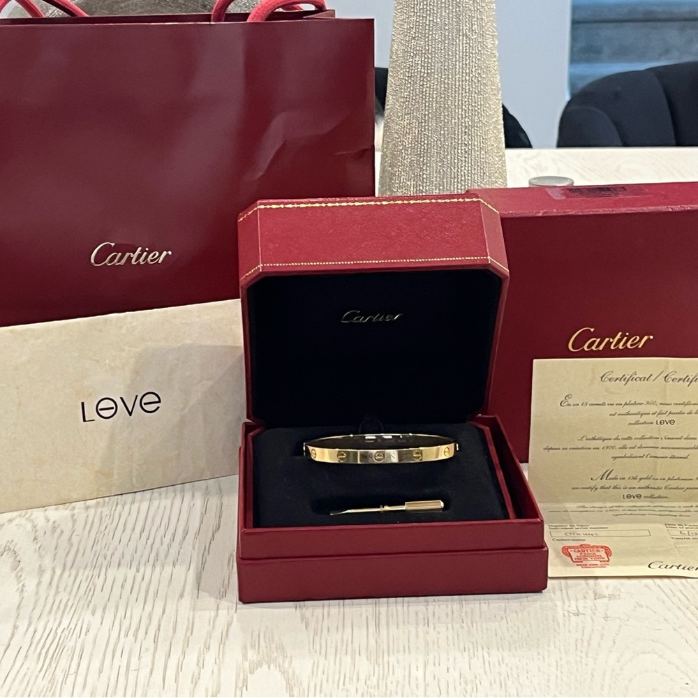 Cartier Gold Bracelet